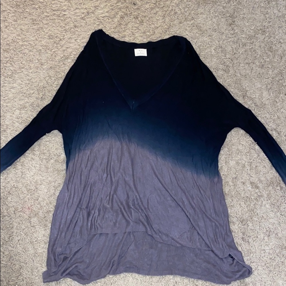 ombré tie dye urban outfitters light sweater tunic